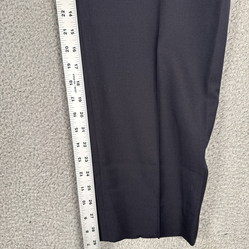 Canali Dress Pants Men's 38x29 Black Wool - Picture 4 of 9